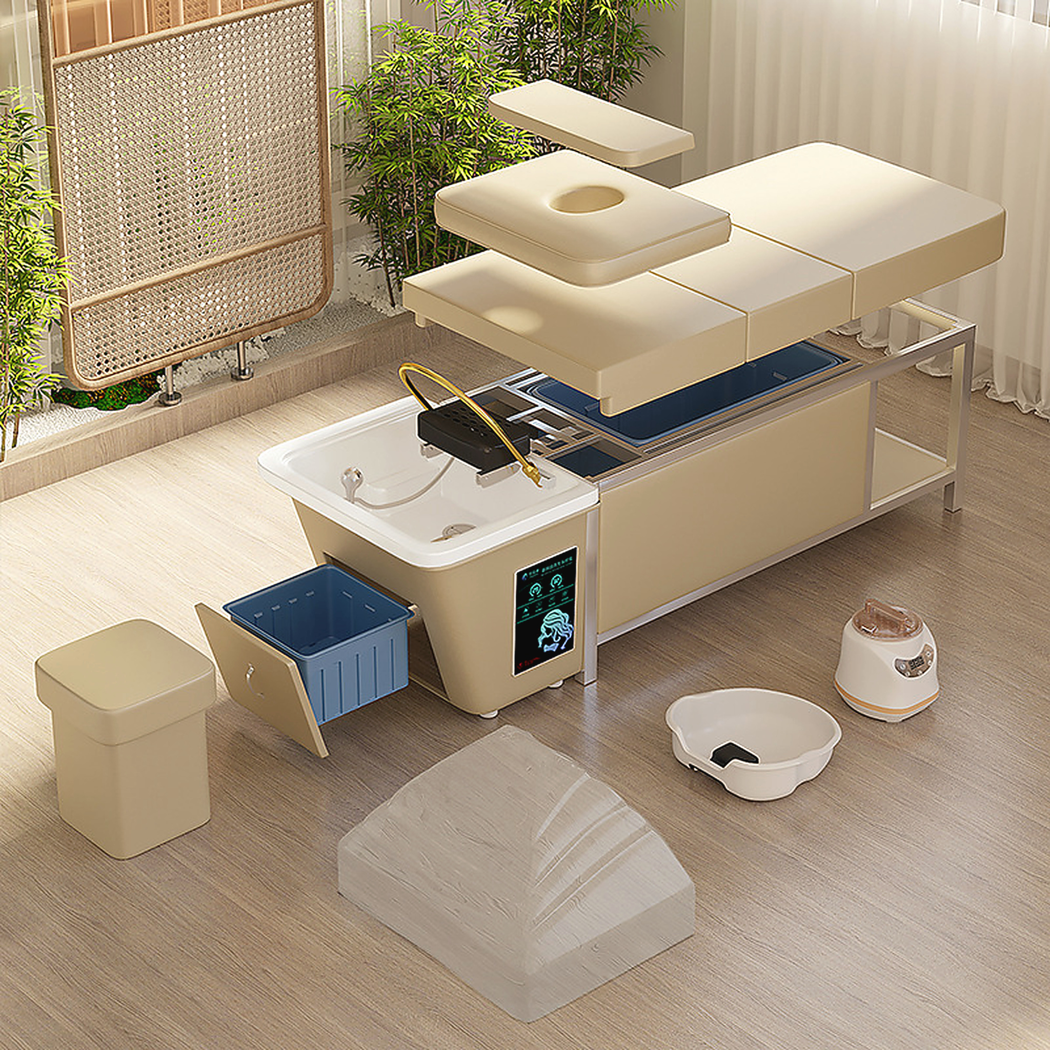 Luxury Head Spa Bed gallery 2