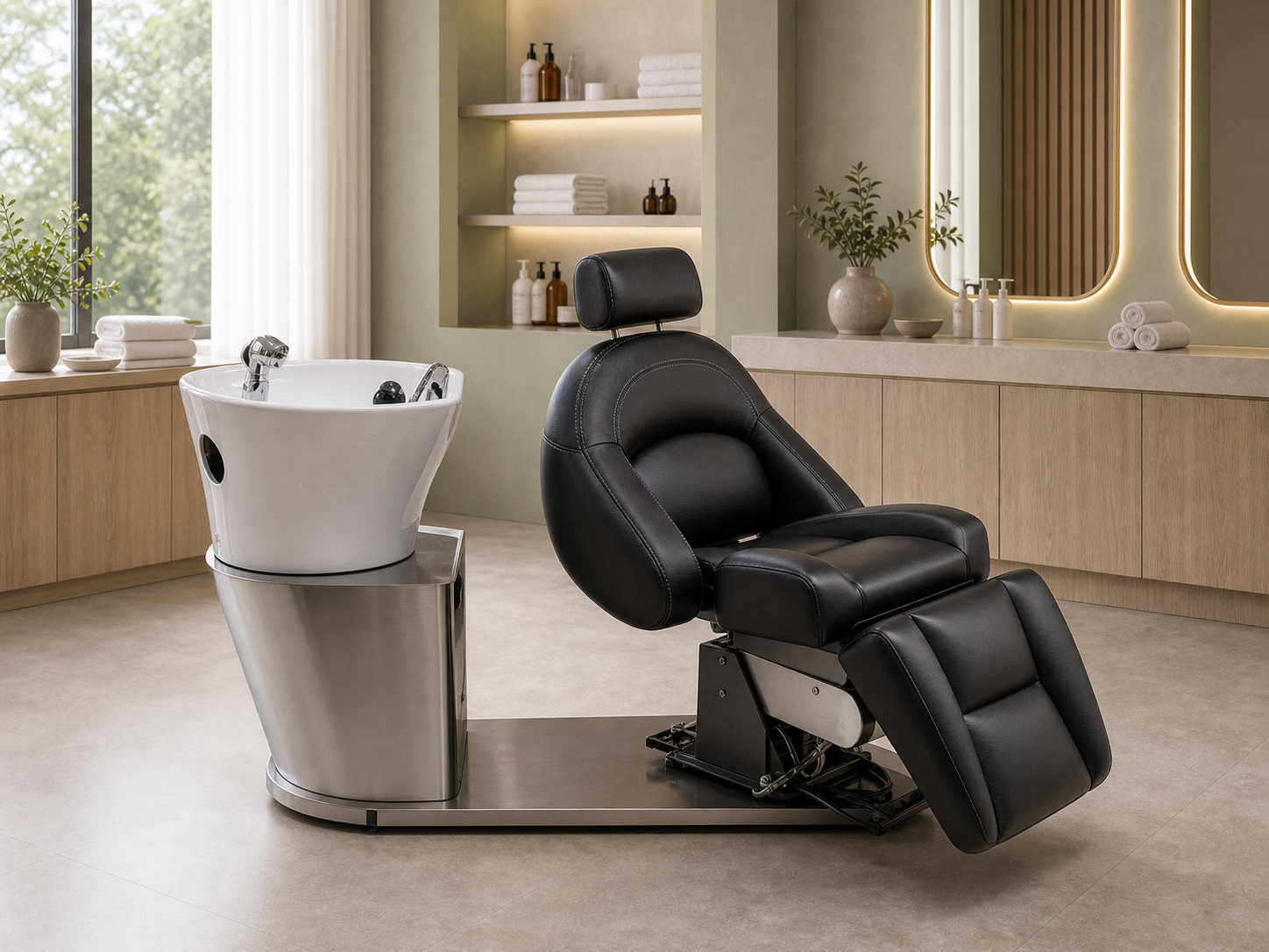 Electric Shampoo Chair gallery 2