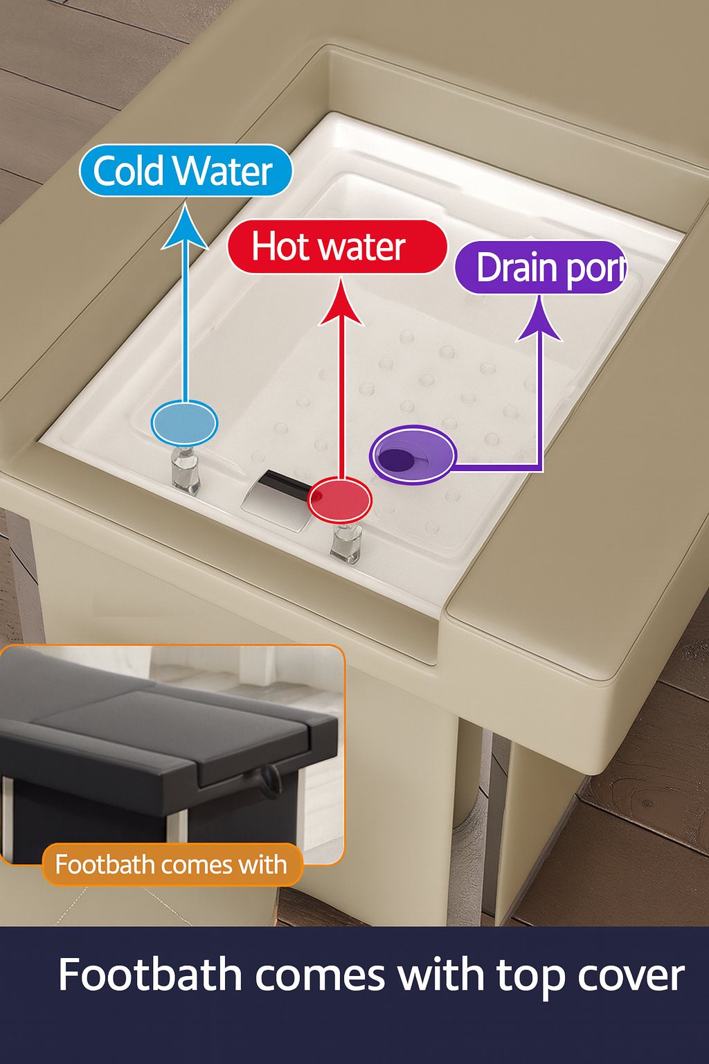 Shampoo Bed YIO-B4