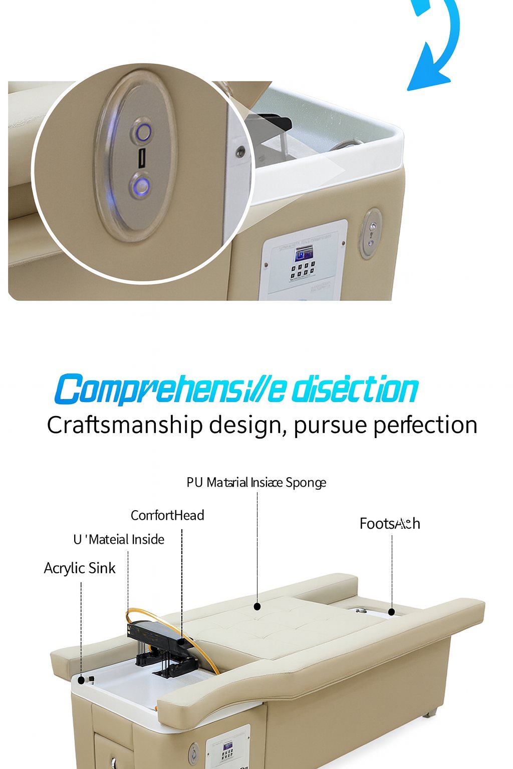 Shampoo Bed YIO-B6 gallery 4