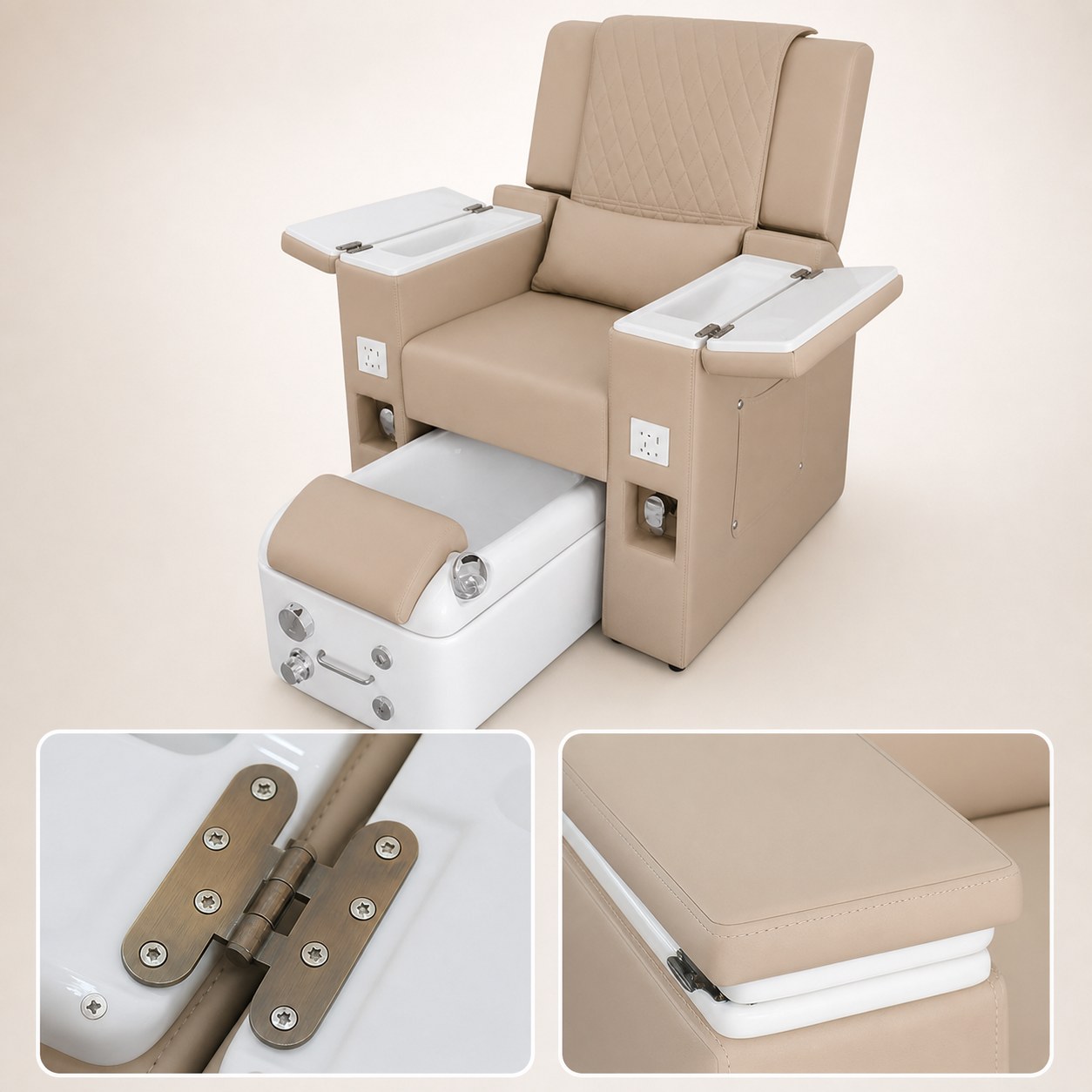 Reclining Pedicure Spa Chair YIO-C01 gallery 3