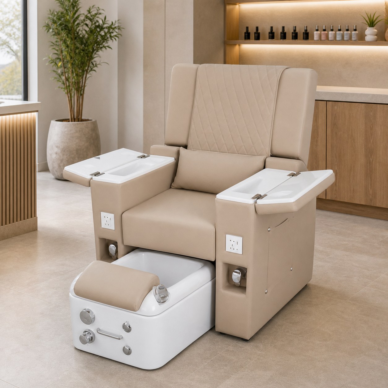 Reclining Pedicure Spa Chair YIO-C01 gallery 2