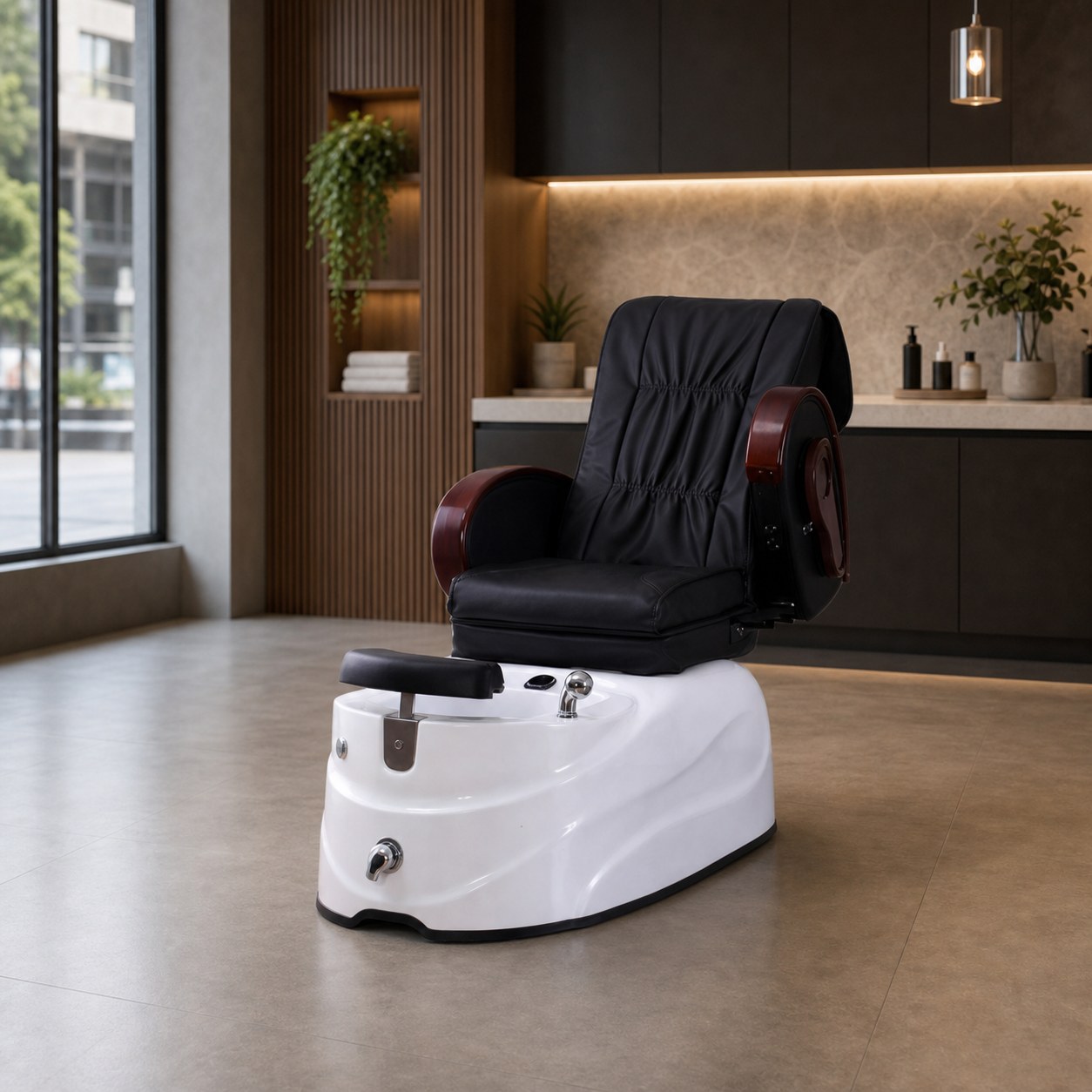 Compact Molded-Base Pedicure Spa Chair YIO-C06 gallery 2