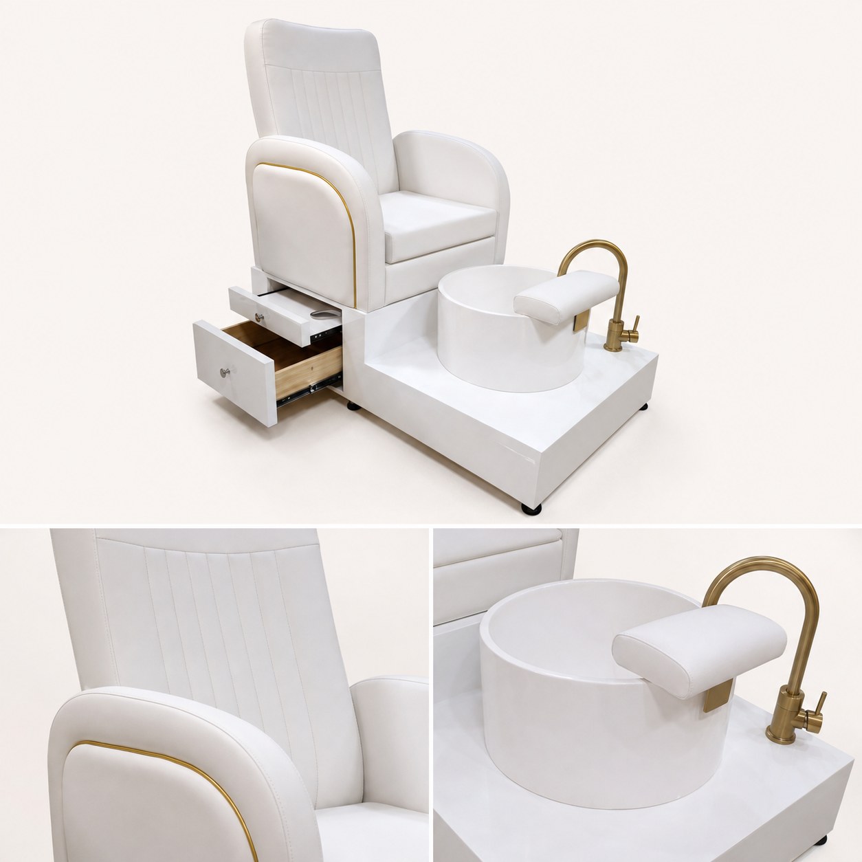 Pedicure Spa Chair with Integrated Storage YIO-C07 gallery 3