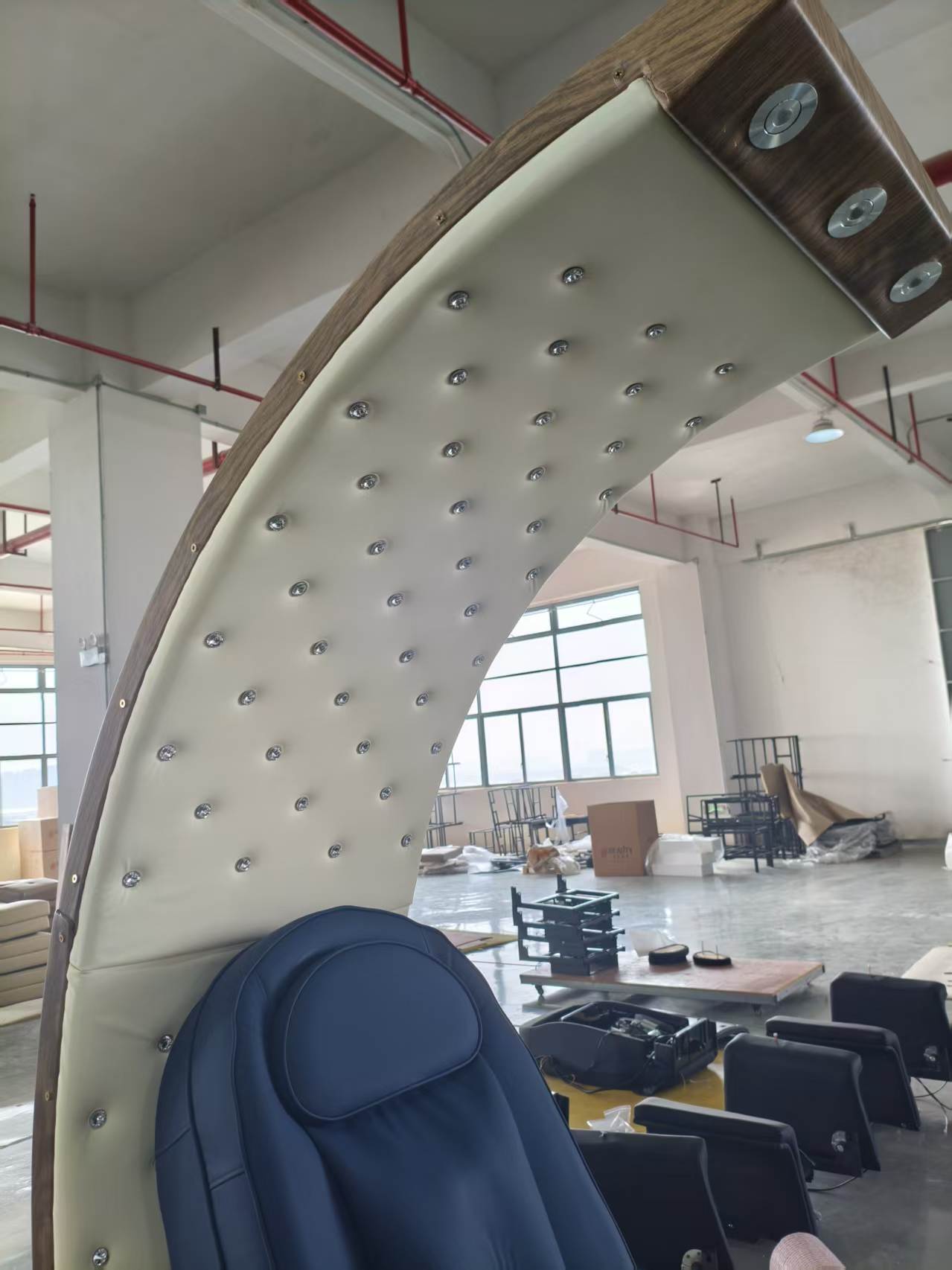 YIO-C10 arched canopy detail in supplied workshop photograph