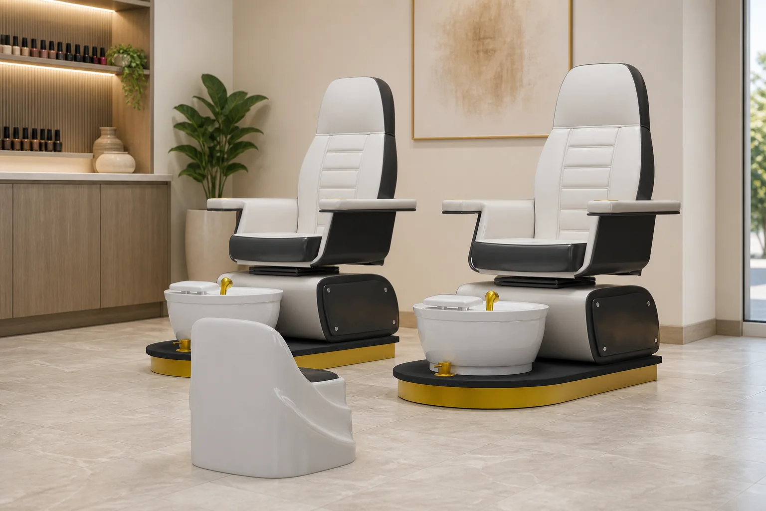 Pedicure spa chair wholesale range planning for salon equipment distributors