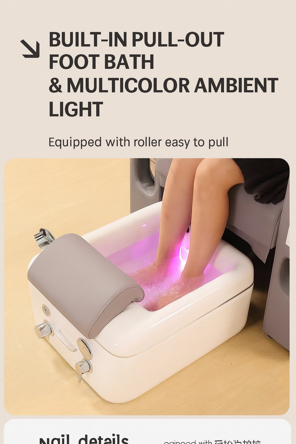 Pedicure Spa Chair YIO-C29 gallery 4